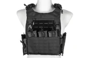 Odzież taktyczna i umundurowanie - Kamizelka Taktyczna typu Plate Carrier Specna Arms Tactical QR Czarna - miniaturka - grafika 1
