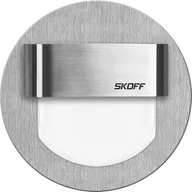 Oprawy, klosze i abażury - Oprawka RUEDA LED 1,8W 6500K 230V - stal szlifowana - miniaturka - grafika 1
