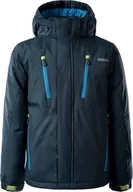 Kurtki narciarskie - Brugi Dziecięca kurtka narciarska 1AHP zimowa snowboardowa granatowa r. 34 - miniaturka - grafika 1