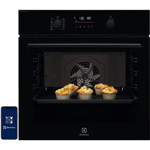 Piekarnik do zabudowy ELECTROLUX LOD6F77WZ SteamBake Elektryczny parowy Czarny A - Piekarniki do zabudowy - miniaturka - grafika 1