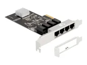 Karty sieciowe - DeLOCK Karta PCI Express x4 do 4 x RJ45 Gigabit LAN - miniaturka - grafika 1