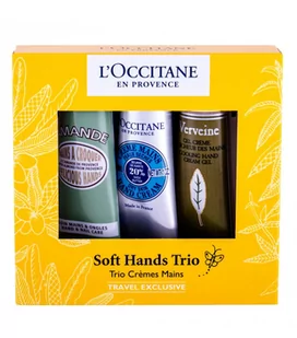 LOccitane Almond zestaw Krem do rąk 30 ml + Krem do rąk krém na ruce Shea Butter 30 ml + Krem do rąk Verveine 30 ml dla kobiet - Kremy i maski do rąk - miniaturka - grafika 1