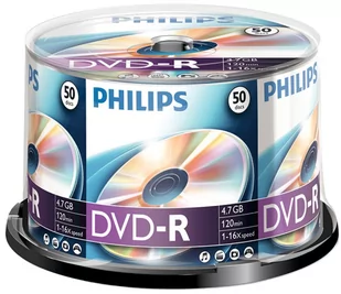 Philips 1idea DVD-R 4.7GB 16x 50 (DM4S6B50F/00) - Nośniki danych - miniaturka - grafika 1