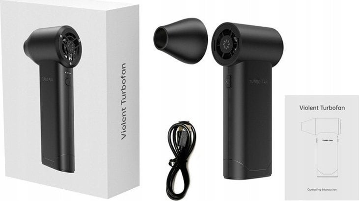 Mini Turbo Wentylator X5 Elektryczny Dmuchawa Przenośny Wielofunkcyjny RE-1035