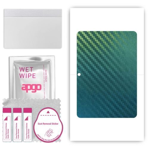 Folia naklejka skórka strukturalna na TYŁ do Teclast A10H - Carbon Kameleon CAKA1 - apgo SKINS
