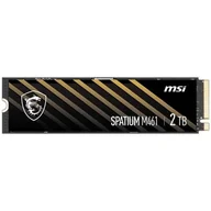 Dyski SSD - MSI Spatium M461 2TB M.2 2280 PCI-E x4 Gen4 NVMe (S78-440Q550-P83) - miniaturka - grafika 1