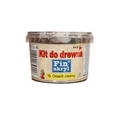 Gipsy i gładzie gipsowe - Kit do drewna 1 kg orzech ciemny FINAKRYL - miniaturka - grafika 1