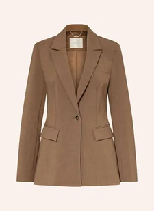Guess Blezer Dorothee beige - Marynarki i żakiety damskie - miniaturka - grafika 1