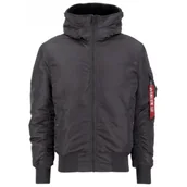 Odzież taktyczna i umundurowanie - Kurtka z kapturem Alpha Industries MA-1 158104 684 - Vintage Grey 3XL - miniaturka - grafika 1