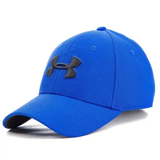 Czapki damskie - Czapka z daszkiem UNDER ARMOUR - Ua Blitzing 3.0 Cap 1305036-400 Niebieski - grafika 1