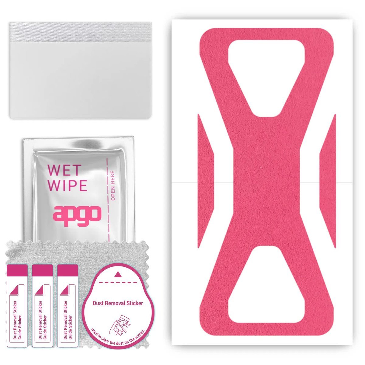 Folia naklejka skórka strukturalna na TYŁ Zamsz do Black Shark 3S - Zamsz Różowy - apgo SKINS