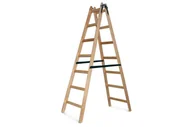 Drabiny - AWTools AW23038 drabina drewniana 2x7 stopni 150 kg - miniaturka - grafika 1