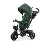 Rowerki trójkołowe - KINDERKRAFT - Dziecięcy rowerek trójkołowy AVEO zielony - miniaturka - grafika 1