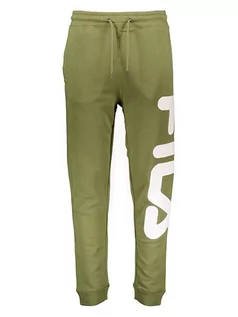 Spodnie sportowe męskie - Fila Spodnie dresowe w kolorze zielonym - grafika 1
