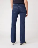 Spodnie damskie - WRANGLER BOOTCUT BONFIRE BLUE W28BHN34K 25/32 - miniaturka - grafika 1
