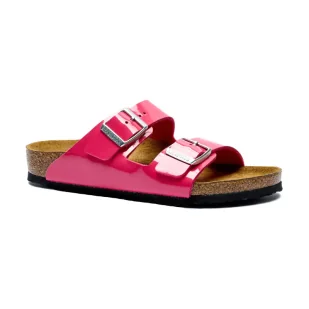 Birkenstock Klapki Arizona z dodatkiem skóry - Buty dla dziewczynek - miniaturka - grafika 1