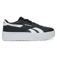 Buty dla dziewczynek - Reebok COURT ADVANCE SURGE 100234721 Czarny - miniaturka - grafika 1