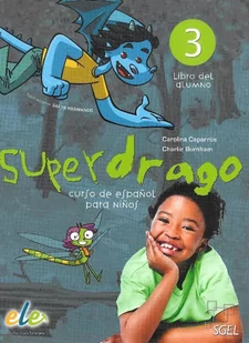 Super drago 3 libro del alumno - dostępny od ręki, wysyłka od 2,99 - Książki do nauki języka hiszpańskiego - miniaturka - grafika 1