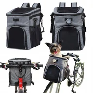 Plecaki - Kosz rowerowy dla psa lub kota do 9 kg, plecak dla psa Back&bike Pettive - miniaturka - grafika 1