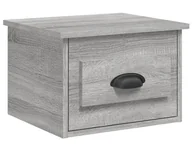 Szafki nocne - Wisząca szafka nocna w kolorze szary dąb sonoma L0-W31 - miniaturka - grafika 1