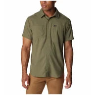 Koszulki sportowe męskie - Koszula męska Columbia Silver Ridge™ Utility Lite Short Sleeve Rozmiar: XL / Kolor: ciemnozielony - miniaturka - grafika 1