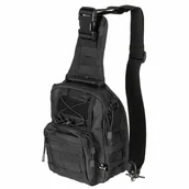 Nerki - Torba na ramię MFH Shoulder Bag Molle - Black (30700A) - miniaturka - grafika 1