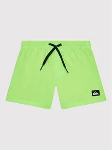 Quiksilver Szorty kąpielowe Everyday 13\ EQBJV03331 Zielony Regular Fit - Spodenki damskie - miniaturka - grafika 1