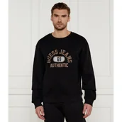 Bluzy męskie - Guess Jeans Bluza | Loose fit - miniaturka - grafika 1