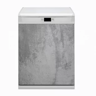 Mata Bluedecor Magnes na zmywarkę Szary beton 60x80 - Dekoracje domu - miniaturka - grafika 1