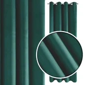 Zasłony - Eurofirany Zasłona Pierre 140x250 Turkusowa ex-zas-pierre-turk-140x250-przel - miniaturka - grafika 1
