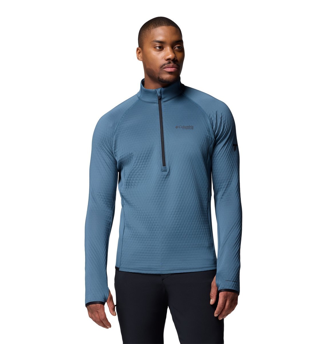 Longsleeve męski Columbia CRYSTAL LEAF niebieski 2094983429 r S