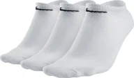 Skarpety termoaktywne - Nike Skarpetki Value No Show 3-Pack białe r. 42-46 SX2554-11 - miniaturka - grafika 1