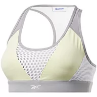 Biustonosze - Reebok Damski biustonosz sportowy Ts Hero Cb Racer Bra wielokolorowa Lemglw xxs FQ4681 - miniaturka - grafika 1