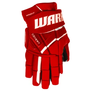 Rękawice hokejowe Warrior Covert QR6 PRO Red Junior 10 cali - Hokej - miniaturka - grafika 1