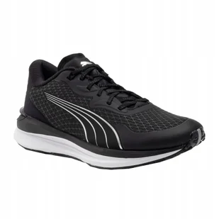 Buty do biegania damskie Puma czarno-srebrne 376897 01 36 - Buty sportowe damskie - miniaturka - grafika 1