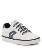 Buty dla chłopców - Geox Sneakersy J Gisli Boy J155CD010FEC1260 S Biały - miniaturka - grafika 1