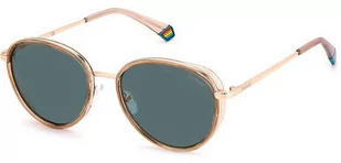 Polaroid PLD 6150/S/X Beige/Blue Polarized - Okulary przeciwsłoneczne - miniaturka - grafika 1