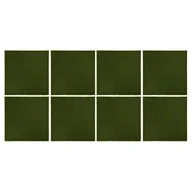 Sztuczne kwiaty - vidaXL Sztuczna trawa w płytkach, 8 szt., 50x50x2,5 cm, gumowa 316173 - miniaturka - grafika 1