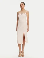 Sukienki - Rinascimento Sukienka koktajlowa CFC0122399003 Różowy Regular Fit - miniaturka - grafika 1