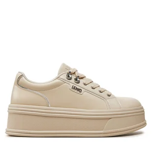 Sneakersy Liu Jo Selma 11 BF4073 P0102 Beżowy - Sneakersy damskie - miniaturka - grafika 1