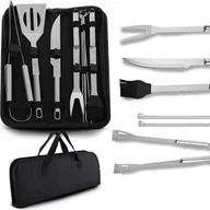 Akcesoria do grilla - Akcesoria do grillowania Heckermann IN-BBQ9 - 9 elementów - miniaturka - grafika 1