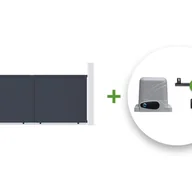 Bramy garażowe - Elektryczna brama przesuwna CASANOOV CARPATIA H.160 3m + napęd RANGER C300 - miniaturka - grafika 1