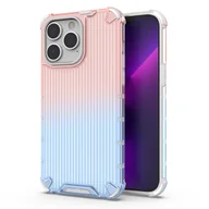 Etui i futerały do telefonów - Ombre Protect Case etui do iPhone 13 Pro Max pancerny pokrowiec różowo-niebieskie - miniaturka - grafika 1