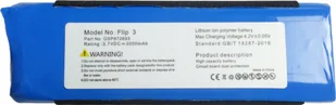 Bateria Akumulator do Głośnika JBL FLIP 3 GSP872693 3000mAh 3,7V - Ładowarki i akumulatory - miniaturka - grafika 1