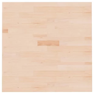 Kwadratowy blat do stolika, 70x70x1,5 cm, surowe drewno dębowe - Blaty meblowe i parapety okienne - miniaturka - grafika 3
