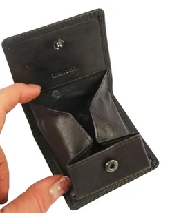 Portfel Uniwersalny Sakieweczka ,,Na Bilon,, KOMIN Pierre Cardin Skóra Licowa 2238 CZEKOLADOWY 8 x 7 x 2,5 [cm] - Portfele - miniaturka - grafika 6