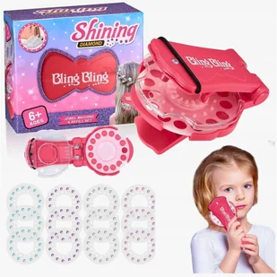 Zestaw Do Robienia Bizuterii Maszynka Do Tworzenia Biżuterii Ozdob Na Wlosy - Biżuteria dla dzieci - miniaturka - grafika 1