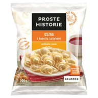 Dania mrożone - Proste Historie Uszka z kapustą i grzybami 300 g - miniaturka - grafika 1