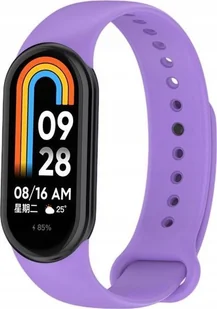 Hello Case PASEK SILIKONOWY DO OPASKI SPORTOWEJ XIAOMI MI BAND 8 FIOLETOWY - Akcesoria do smartwatchy - miniaturka - grafika 1