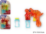 Bańki mydlane - Pistolet do robienia baniek mydlanych, bańki mydlane smok G180791 mix cena za 1 szt - miniaturka - grafika 1